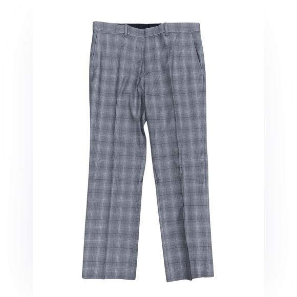 Theory Men’s Gray Plaid 2 piece Suit & Pants - Picture 6 of 12
